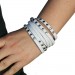 Silberdream SilberDream Lederarmband weiß Damen Leder Armband LA2250W Blitzangebot