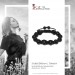 Silberdream SilberDream Shamballa Armband Glas schwarz 14 geschliffene Kugeln SDA914 Kauf eins, bekomm eins gratis