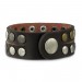 Silberdream SilberDream Nieten-Lederarmband Wickeloptik dunkelbraun Damen Leder Band LAP088N Bis zu 55% Rabatt