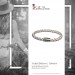 Silberdream SilberDream Leder Armband weiß 20cm mit Edelstahl Verschluss LS1522 Fabrikladen