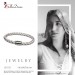 Silberdream SilberDream Leder Armband weiß 20cm mit Edelstahl Verschluss LS1522 Fabrikladen