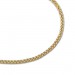 Silberdream GoldDream Armband Zopf bicolor 333 Gold 19cm 8 Karat GDA0519T Im Verkauf