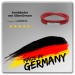 Silberdream SilberDream Leder Armband doppelt 40cm fuchsia Edelstahlverschluss LAB0840 Schlussverkauf