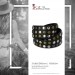 Silberdream SilberDream Nieten-Lederarmband Wickeloptik schwarz Damen Leder Armband LAP087S Meist gekauft