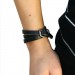 Silberdream SilberDream Lederarmband schwarz Herren Leder Armband LA2219 Limitierter Zeitrabatt