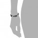 Silberdream SilberDream Shamballa Armband Zirkonia Kugeln weiß/schwarz SDA929 Versandkostenfrei
