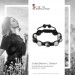 Silberdream SilberDream Shamballa Armband Zirkonia Kugeln weiß/schwarz SDA929 Versandkostenfrei