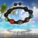 Silberdream SilberDream Shamballa Armband Zirkonia bunt 5 Glitzer Kugeln SDA925 Preisnachlass