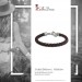 Silberdream SilberDream Lederarmband geflochten braun Edelstahl Armband LAP008B Zeitlich begrenztes Angebot