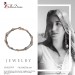 Silberdream SilberDream Bicolor Armband Rose und Schwarz 19-21cm 925 Silber Damen SDA2459F Sonderangebote