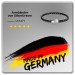 Silberdream SilberDream Leder Armband 19cm grau mit Edelstahl Verschluss LS1471 Neueste Stile