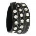 Silberdream SilberDream Lederarmband schwarz Zirkonia Damen Leder Armband LAP228S Sonderangebot der Fabrik