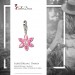 Silberdream SilberDream 925 Charm Blume rosa Armband Ketten Anhänger FC4114 Im Verkauf