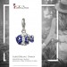 Silberdream SilberDream Glitzer Charm Clownfisch blau Zirkonia Kristalle GSC518B Cyber Monday