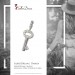 Silberdream SilberDream 925 Charm Schlüssel weiß Armband Anhänger FC241W Exklusive Angebote