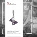 Silberdream SilberDream Charm Schmetterling lila 925er Armband Anhänger FC1045V Neuheiten
