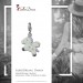 Silberdream SilberDream Charm fliegendes Pony weiß 925 Silber Armband Anhänger FC869W Räumungsverkauf