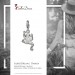 Silberdream SilberDream Glitzer Charm Frosch weiß Zirkonia Kristalle 925er GSC521W Tägliche Deals