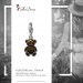 Silberdream SilberDream Charm Teddybär braun 925er Silber Armband Anhänger FC855N Super Sparpreis
