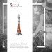 Silberdream SilberDream Glitzer Charm Eiffelturm orange Zirkonia Kristalle GSC562O Letzter Tag