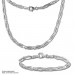 Silberdream SilberDream Collier Kette Blütenblatt 925 Silber 45cm Halskette Damen SDK428 Günstiger Verkauf
