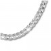 Silberdream SilberDream Panzerkette facettiert 925 Silber Halskette 45cm Kette SDK28445J Kostenloser Versand