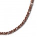 Silberdream SilberDream Collier Kette gedreht rose vergoldet 925 Silber Damen 45cm SDK21645E Versandkostenfrei