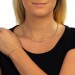 Silberdream SilberDream Collier Kette gedreht rose vergoldet 925 Silber Damen 45cm SDK21645E Versandkostenfrei