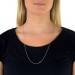 Silberdream SilberDream Ankerkette rosevergoldet 925er Silber 70cm Damen Kette SDK27170E Muttertagsangebot