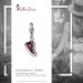 Silberdream SilberDream Glitzer Charm Sneaker lila Zirkonia Kristalle 925 GSC515V Große Rabatte