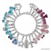 Silberdream SilberDream Glitzer Charm Kleid lila Zirkonia Kristalle GSC520V Bestseller
