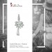 Silberdream SilberDream 925 Silber Charm Palme Armband Anhänger FC3101 Kostenlose Rückgabe