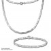 Silberdream SilberDream Collier Kette Design 925 Silber 45cm Halskette Damen SDK427 Vierteljährliche Förderung