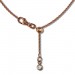 Silberdream SilberDream Collier Kette rose vergoldet 925 Silber Damen 45cm SDK22545E Kostenloser Versand international