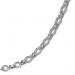 Silberdream SilberDream Erbskette oval 925er Silber Halskette 45cm Kette SDK20945 Outlet