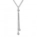 Silberdream SilberDream Collier Kette Zirkonia weiß 925er Silber Damen 45cm SDK27845J Schlussverkauf