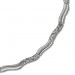 Silberdream SilberDream Collier Wave 925 Silber gehämmert matt 45cm Kette SDK4792O Meist gekauft