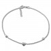 Silberdream SilberDream Fußkette Herzchen 25cm 925 Sterling Silber SDF2045 Limitierter Zeitrabatt
