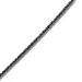 Silberdream SilberDream Kette Kugelspirale 42cm - 47cm schwarz 925er Silber Damen SDK29342S Black Friday