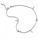 Silberdream SilberDream Fußkette Zirkonia rosa 25cm 925 Sterling Silber SDF5105A Neueste Mode