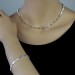 Silberdream SilberDream Collier Fantasie Zirkonia weiß 925er Silber 45,5cm Halskette SDK464W Tiefpreis