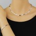 Silberdream SilberDream Collier Kette Fantasie 925 Silber 45cm Halskette Damen SDK468J Begrenzte Freigabe