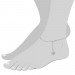 Silberdream SilberDream 25,5cm Fußkette Blume 925er Silber SDF018I Letzte 2 Tage