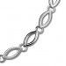 Silberdream SilberDream Collier Kette Oval 925er Silber 44cm Damen Halskette SDK466J Super Rabatt
