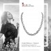 Silberdream SilberDream Collier Kette Oval 925er Silber 44cm Damen Halskette SDK466J Super Rabatt