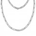 Silberdream SilberDream Collier Kette matt Zirkonia weiß 925er Silber 45cm SDK447W Auslauf