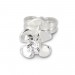 Silberdream SilberDream Ohrringe Blume weiß 925 Silber Ohrstecker SDO508W im Angebot
