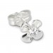 Silberdream SilberDream Ohrringe Blume weiß 925 Silber Ohrstecker SDO508W im Angebot