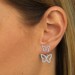 Silberdream SilberDream Ohrstecker Dangle Ear Cuff Schmetterling 925 Silber Ohrringe GSO448W Meist gekauft