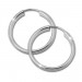 Silberdream SilberDream Creole Glanz 25mm Ohrringe 925 Sterling Silber SDO0142
